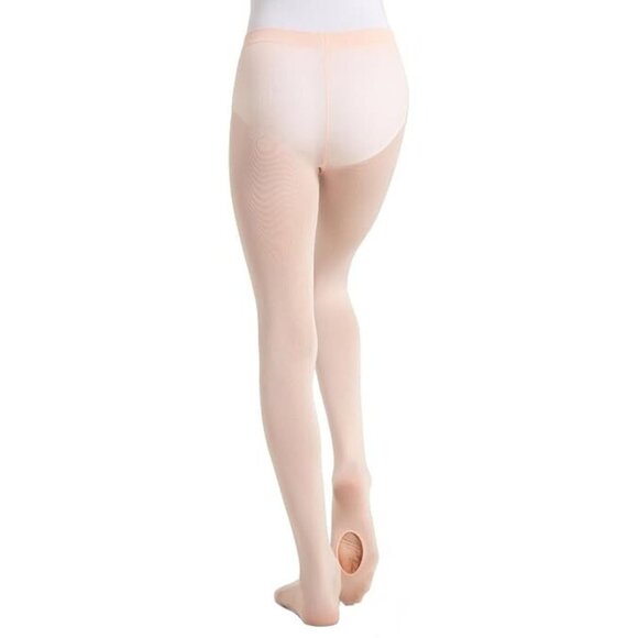Lot of 3 Capezio Transition Tight 1816C Ballet Pink Girl's Size 8-12 - Picture 2 of 4
